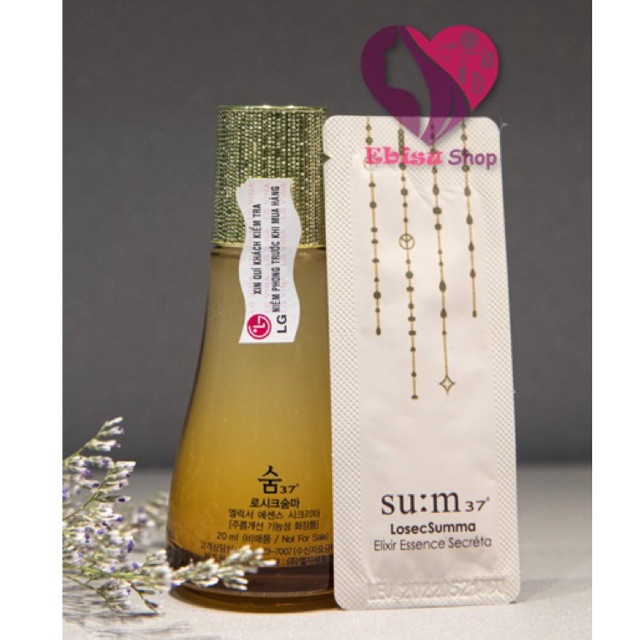 combo 10 gói nước thần su:m37 losec đậm đặc