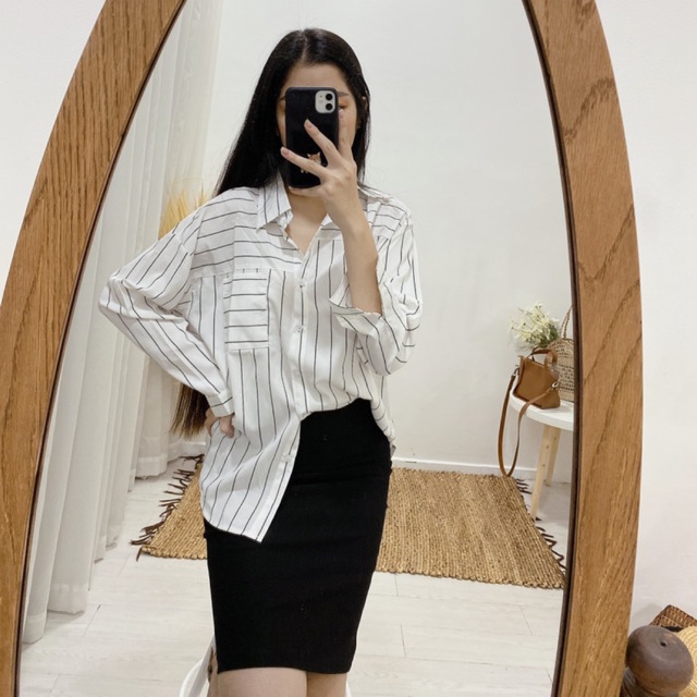 Áo sơ mi sọc