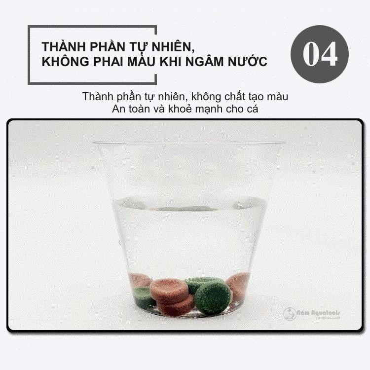 Thức ăn dán Astaxathin &amp; Spirulina Fish Food | Thức ăn dán lâu tan - Đầy đủ dinh dưỡng dành cho cá cảnh, cá thuỷ sinh