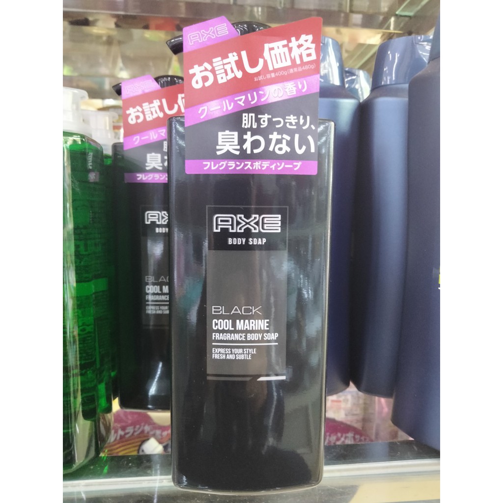 SỮA TẮM NƯỚC HOA DÀNH CHO NAM AXE BLACK 400G - HÀNG NHẬT NỘI ĐỊA