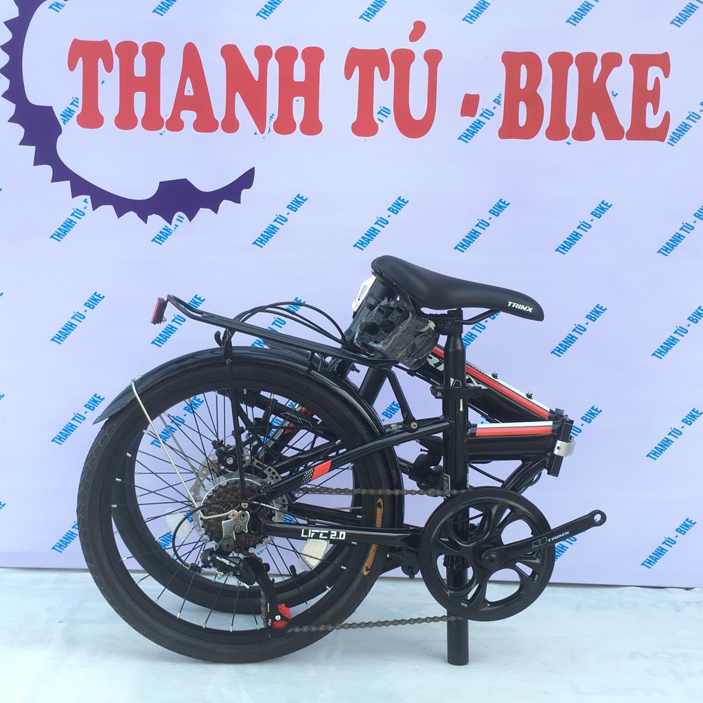 xe đạp gấp gia đình biến hình đi picnic thuận tiện TRINX LIFE 2,0