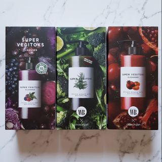 Sữa rửa mặt detox Vegitoks x Chosungah bản mới nhất ĐỎ/TÍM/XANH