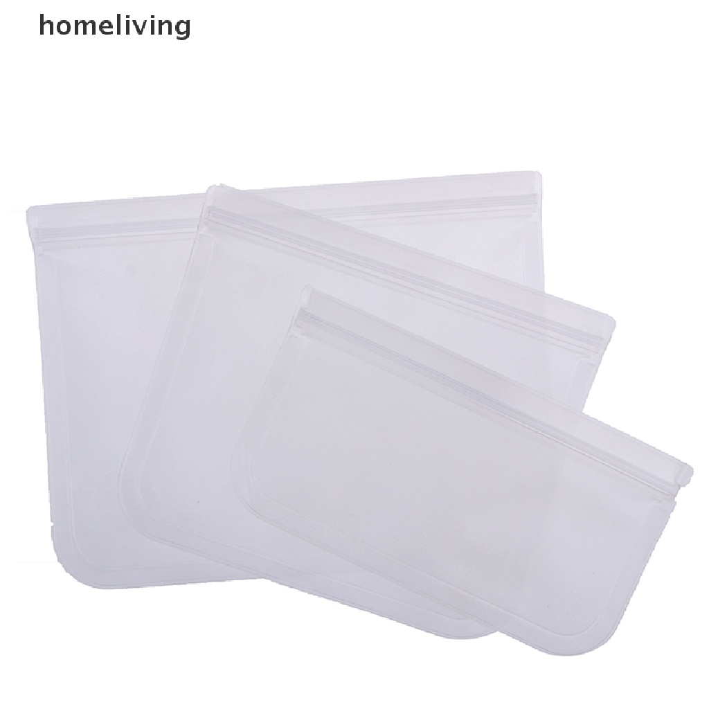 Túi Zip Silicone Đựng Thực Phẩm Chống Rò Rỉ Tái Sử Dụng Tiện Lợi