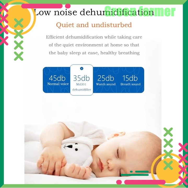 Máy hút ẩm mini công suất 25W