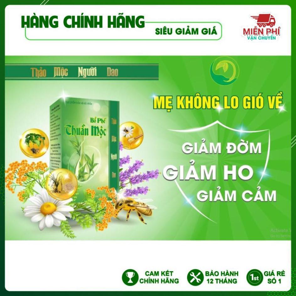 [VIÊM PHỔI, DỨT CƠN HO, CHÍNH HÃNG] TPBVSK Thuần mộc '' Siro Ho- Thanh Mộc Hương''