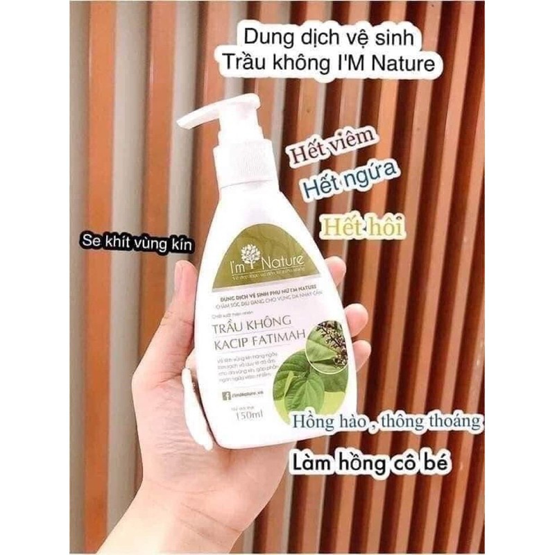 Dung Dịch Vệ Sinh Trầu Không I'm Nature 150ml (shopmh59)