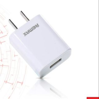 Củ sạc 1 cổng usb 1a remax rp-u112 - bh12 tháng