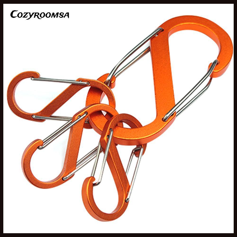 Móc Khóa Hình Số 8 Bằng Hợp Kim Nhôm Tiện Dụng