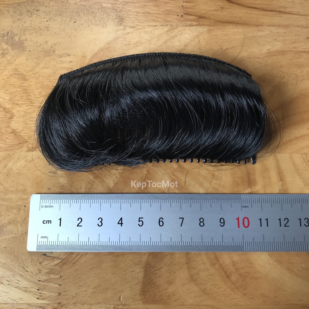 Độn phồng tóc mái giả mới hình thật