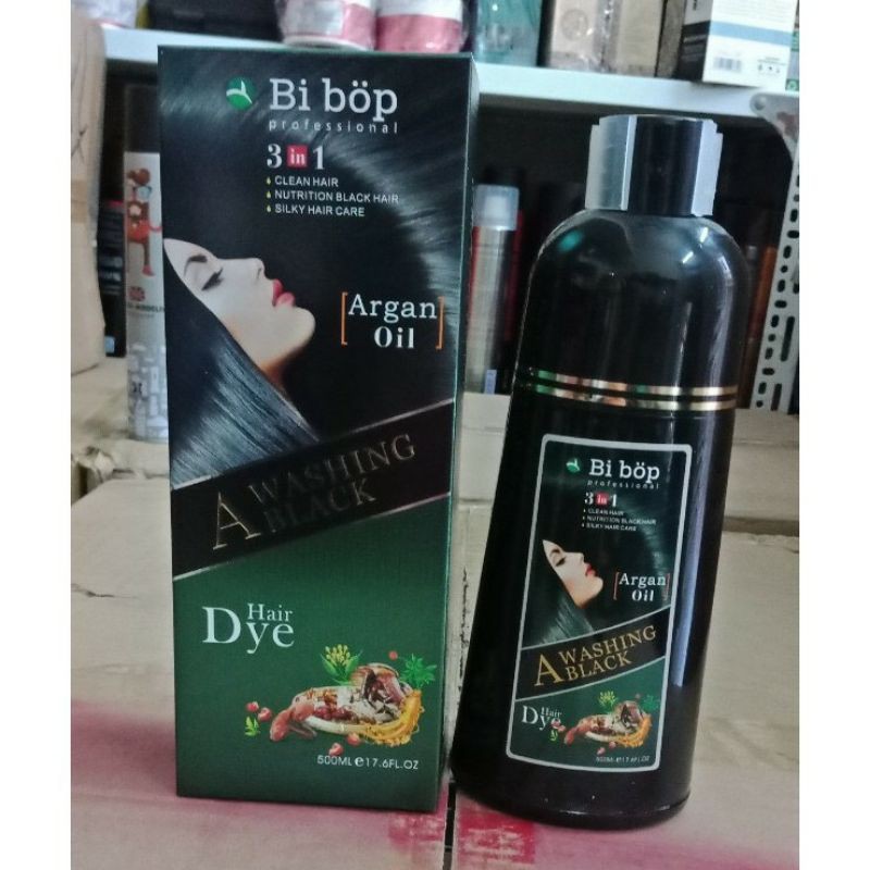 DẦU GỘI PHỦ BẠC TÓC BIBOP NHẬT BẢN ( ĐEN TÓC - NÂU TÓC ) 500ML