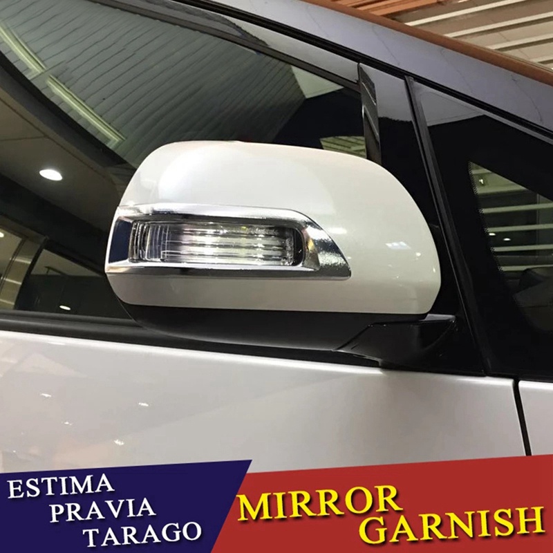 Ốp Gương Chiếu Hậu Trang Trí Cho Xe Hơi Toyota Estima Previa Tarago Sienna