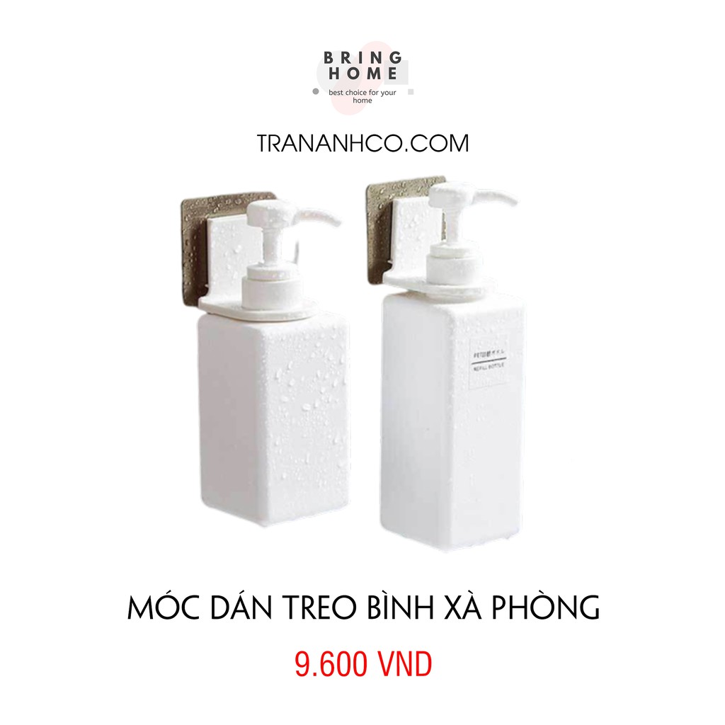 Móc dán treo bình xà phòng