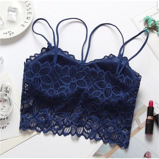 Áo Bra Ren Lửng 840 Siêu Hot (Tặng 1 Bông Hoa Đại)