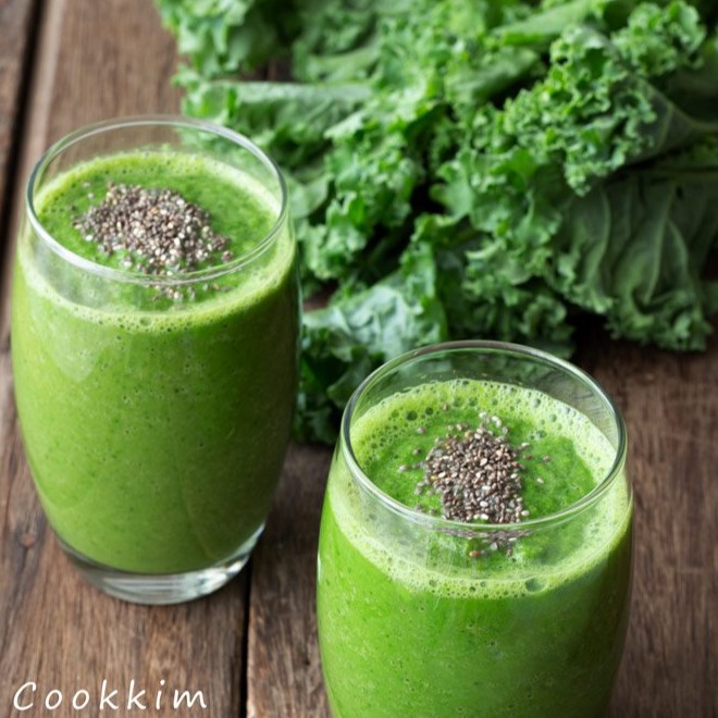 Hạt giống cải Kale Xoăn Xanh 200 Hạt