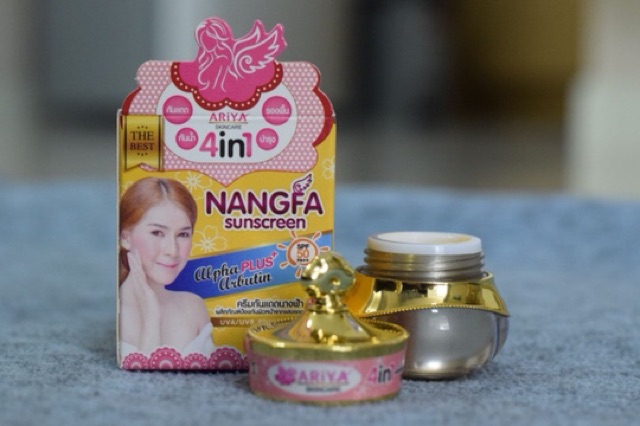 NANGFA SUNCREEN Kem Chống Nắng & Dưỡng Trắng Da SPF 50 PA++ 7g - Thái Lan