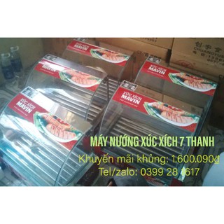 MÁY NƯỚNG XÚC XÍCH 7 THANH