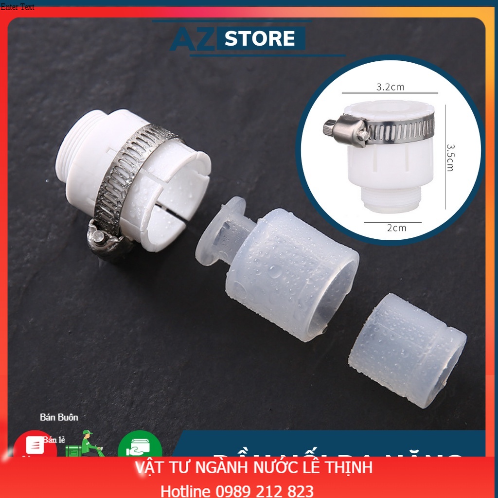 Đầu nối đa năng chuyên dùng cho vòi không có ren C'mon, Lắp đặt cho các loại vòi nước