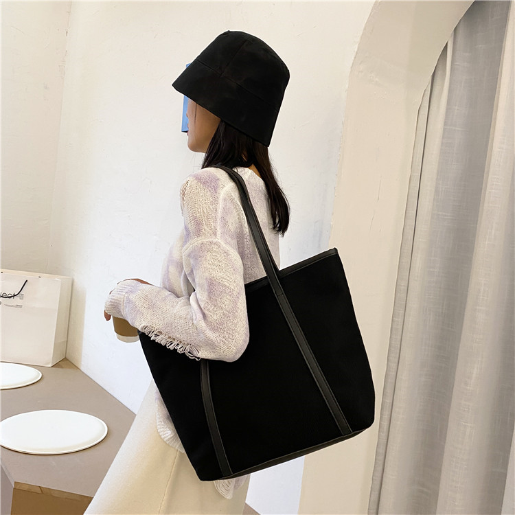 JASMIN NOIR Túi đeo vai canvas thiết kế thời trang hàn quốc cho nữ