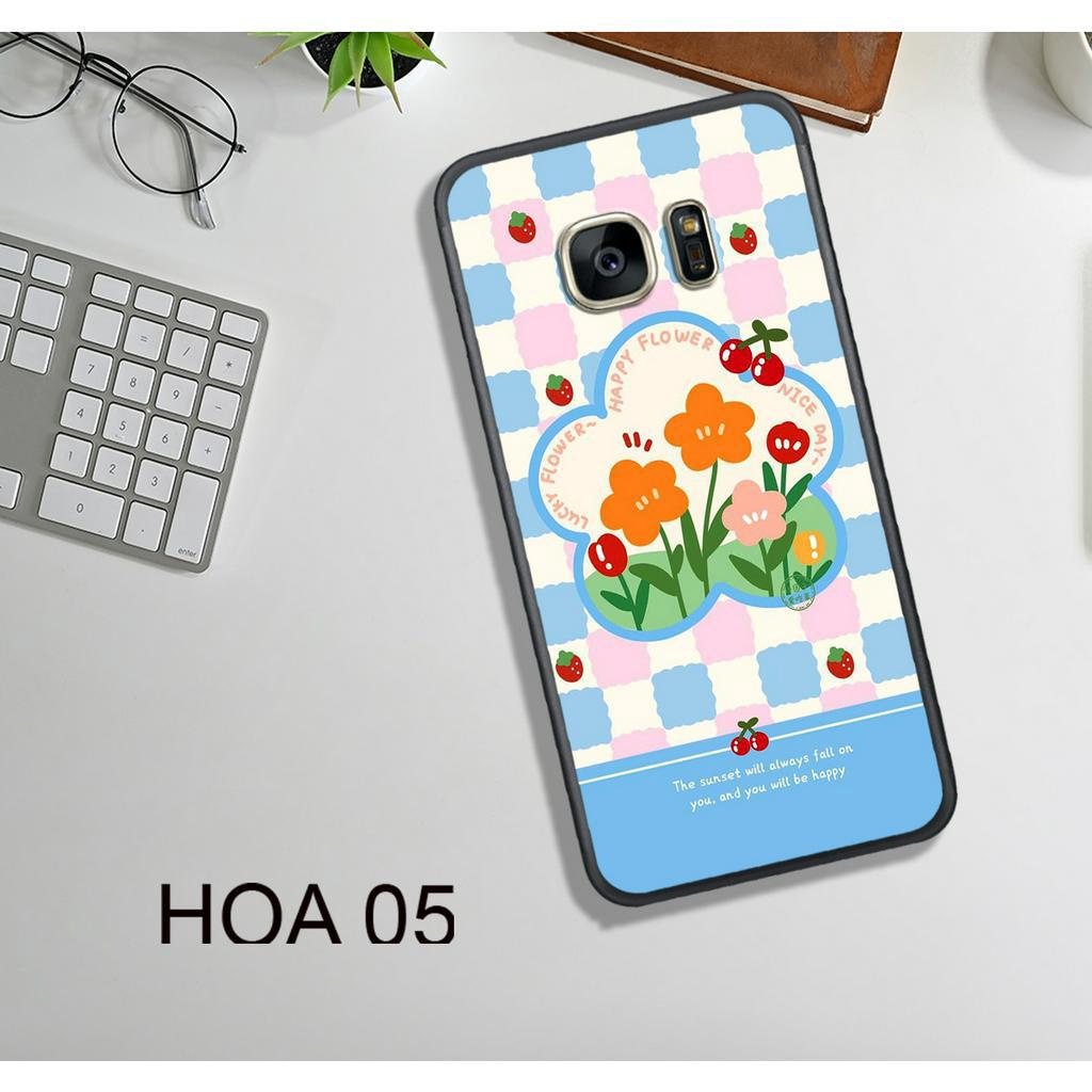 Ốp Lưng  Samsung S6 - S6E - S7 - S7E - A9 Pro - C9 Pro - A8 Star, In Hình HOA, Màu Sắc Bắt Mắt.