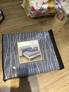 [Có sẵn] Drap Cotton house cartoon