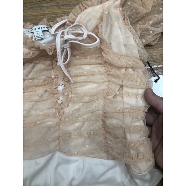 Áo kiểu liền chip blashe vnxk nhiều màu Sz SML