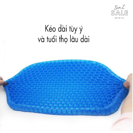 Đệm Bệt, Đệm Ngồi Massage, Nệm Gel Đàn Hồi Chống Đau Lưng Sun.z