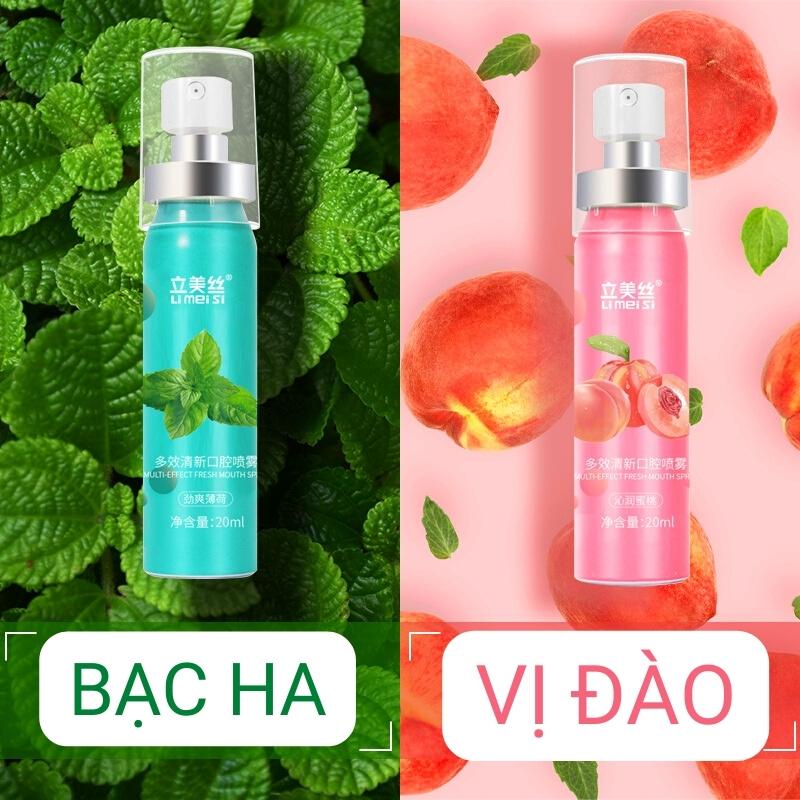 Xịt Thơm Miệng Heyxi An Toàn Xịt Thơm Miệng Thảo Mộc Chính Hãng Giúp Hết Mùi Hôi Thuốc Lá Giảm Vi Khuẩn Khoang Miệng