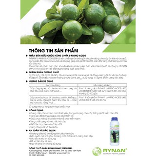 PHÂN BÓN GỐC AMINO L500 (1L)