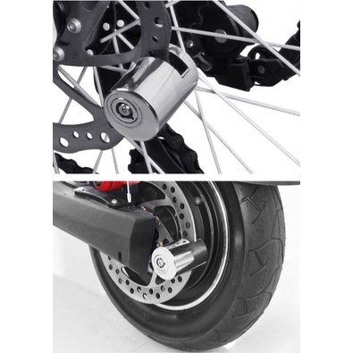 Khóa Phanh Đĩa Chống Trộm Bằng Kim Loại Cho Xe Đạp / Xe Máy