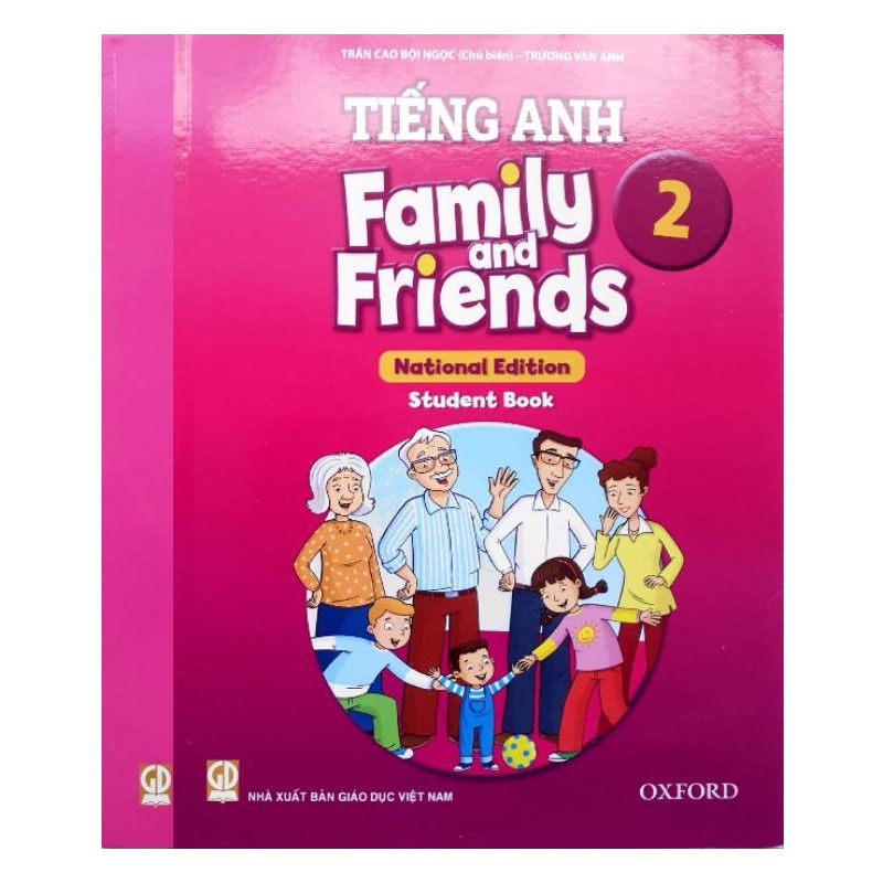 Bộ Sách - Tiếng Anh Family and Friends 2 (National Edition) - Student Book + Workbook (Kèm bìa bao)