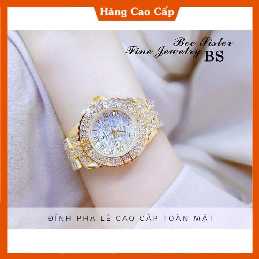Đồng hồ nữ BS BEE SISTER EBILA Đính đá siêu đẹp + Tặng Hộp & Pin | BigBuy360 - bigbuy360.vn