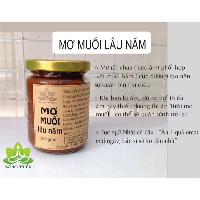MƠ MUỐI LÂU NĂM 200 GRAM ( XÂY NHUYỄN)