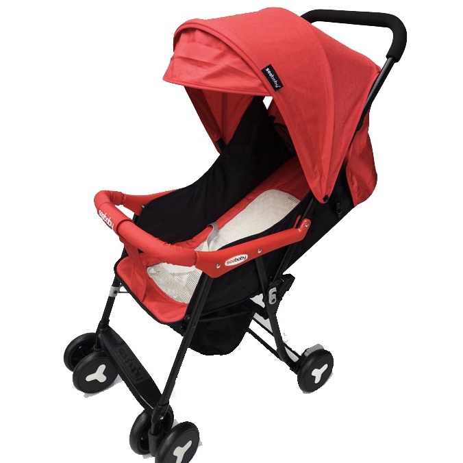 Xe Đẩy Du Lịch Cho Bé Seebaby QQ2 Siêu Nhẹ - Có Hai Chế Độ Nằm, Ngồi