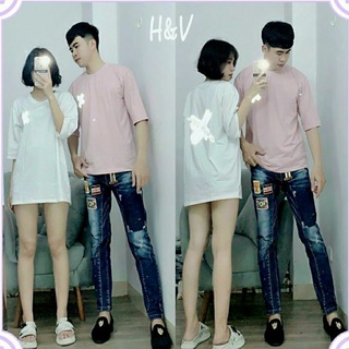 Áo thun UNISEX- áo thun nam, nữ tay lỡ có phản quang
