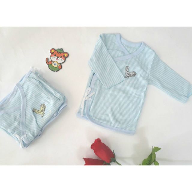 Áo hột gà cho bé từ 0-6 tháng