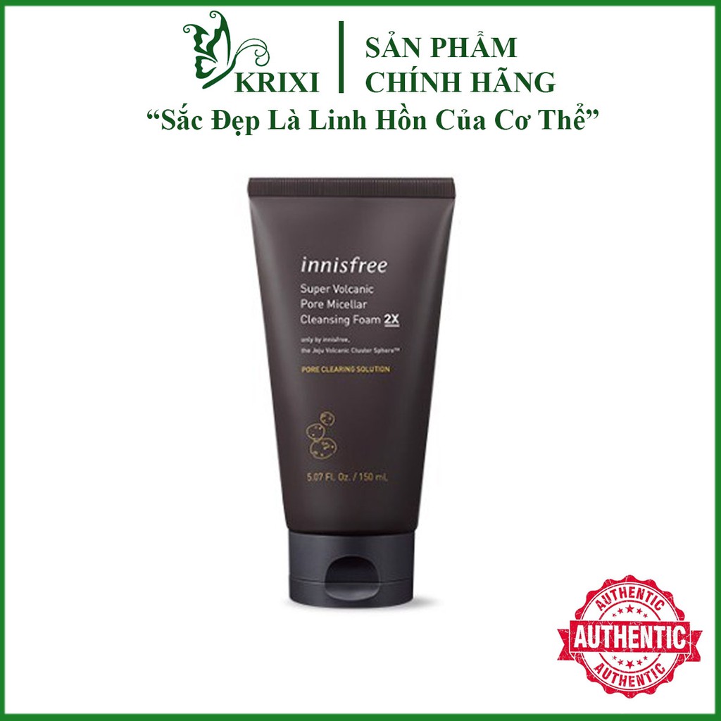 Sữa rửa mặt innisfree bija trouble facial foam dành cho da mụn 150ml