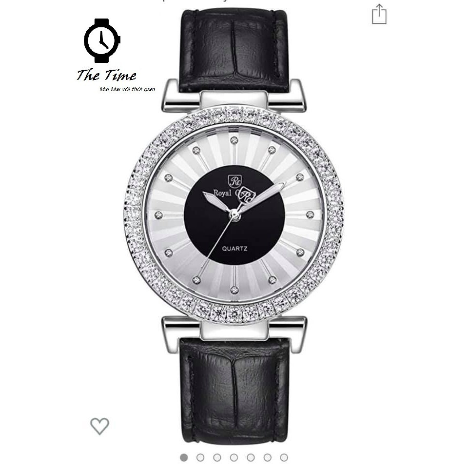 Đồng Hồ Nữ Chính Hãng Royal Crown 4611 Dây Da Các Màu