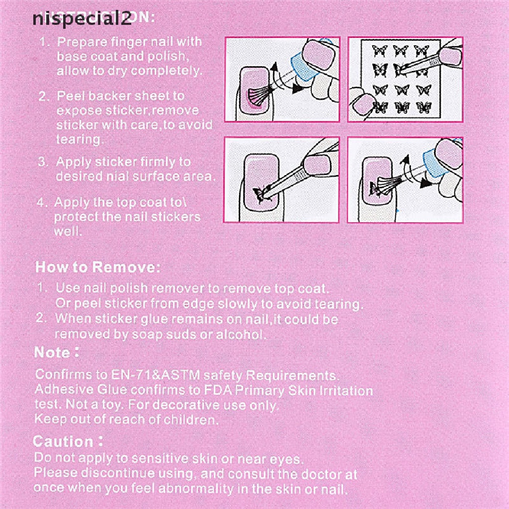 (Hàng Mới) Giấy Dán Nổi 3D Hoạ Tiết Hoa Trang Trí Móng Tay