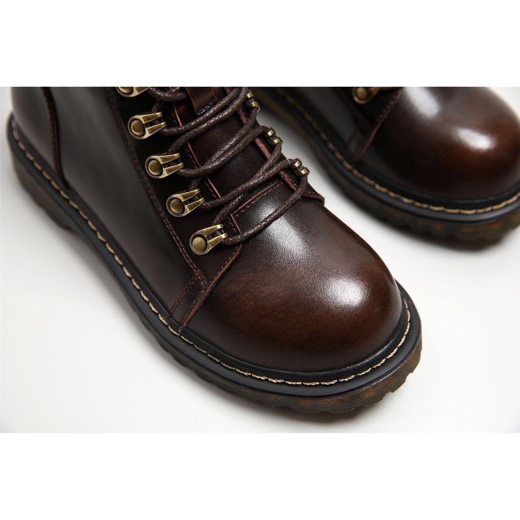 Copper boots - Boots da bò phong cách vintage, retro