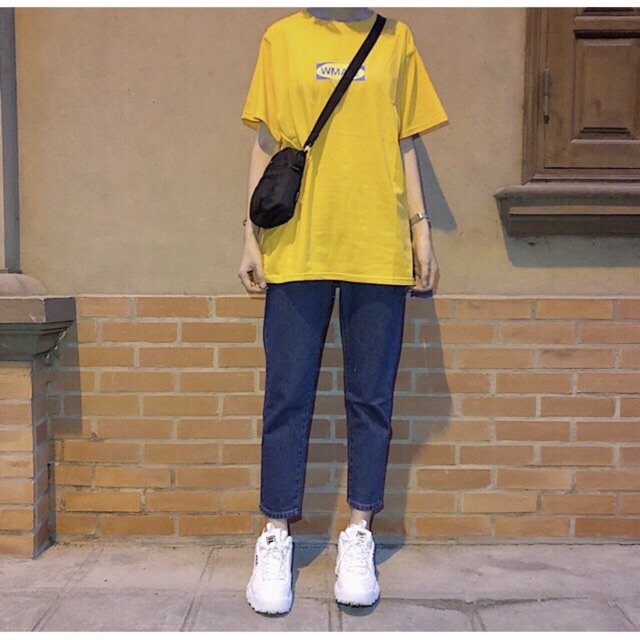 Quần jean baggy trơn_kèm ảnh thật