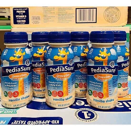 thùng 24 chai Sữa Pediasure nước Pediasure grow and Gain 237ml