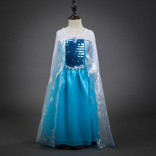 Đầm hóa trang Elsa 2-9 tuổi