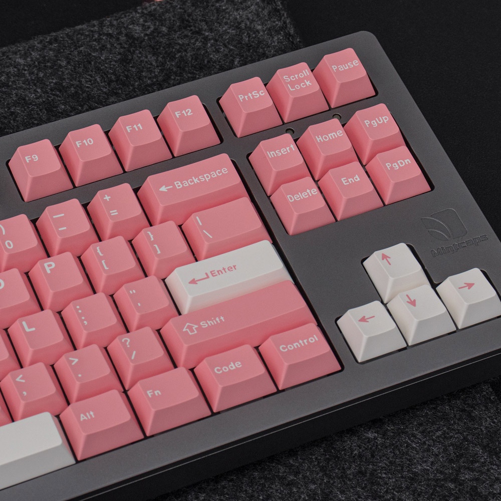 Bàn Phím Cơ 171 Phím Họa Tiết Hoa Anh Đào Cho Cherry MX Gateron Kailh