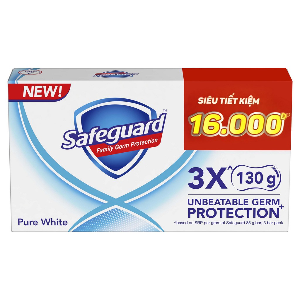 Pack 3 cục xà phòng Safeguard