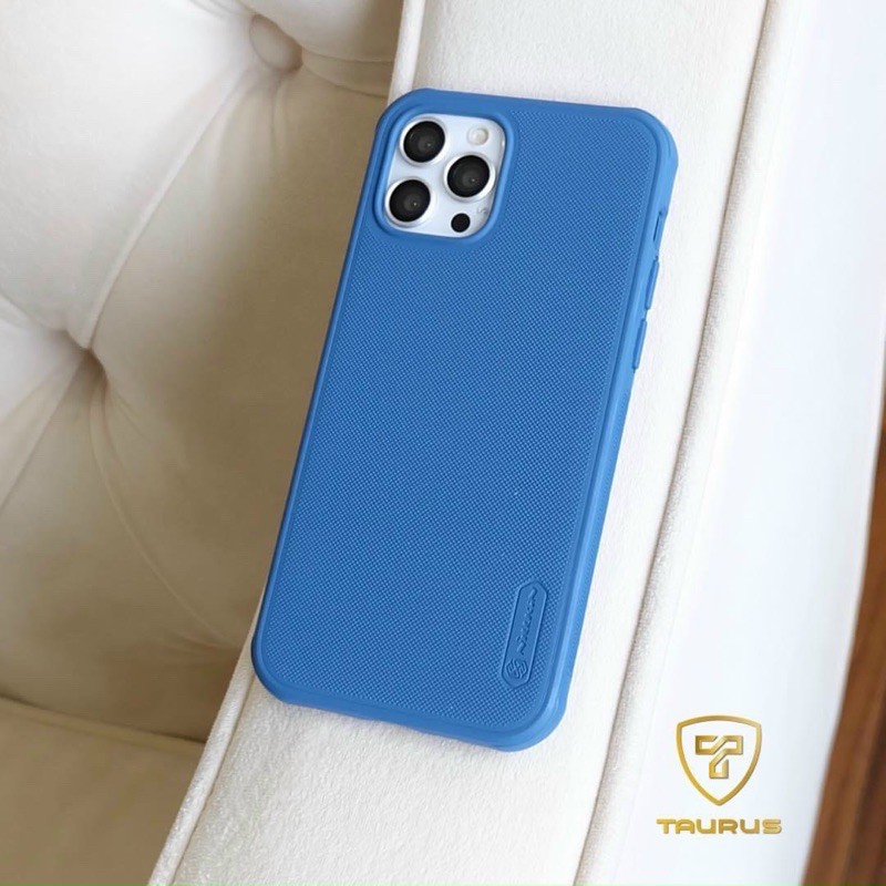 ỐP LƯNG IPHONE 13 PRO MAX, 13, 12 - 12 PRO - 12 PRO MAX NILLKIN SẦN LƯNG CỨNG VIỀN DẺO CHÍNH HÃNG