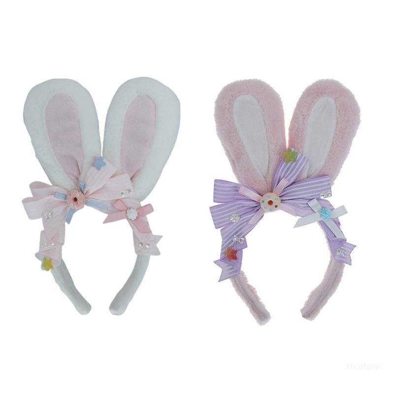 Băng Đô Cài Tóc Xixi Hình Bánh Donut / Bơ / Bơ Phong Cách Lolita