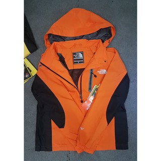 [Mã FATPBAU2 giảm 40K đơn 150K] Áo gió 2 lớp TNF chất đẹp màu Cam mẫu mới 2018