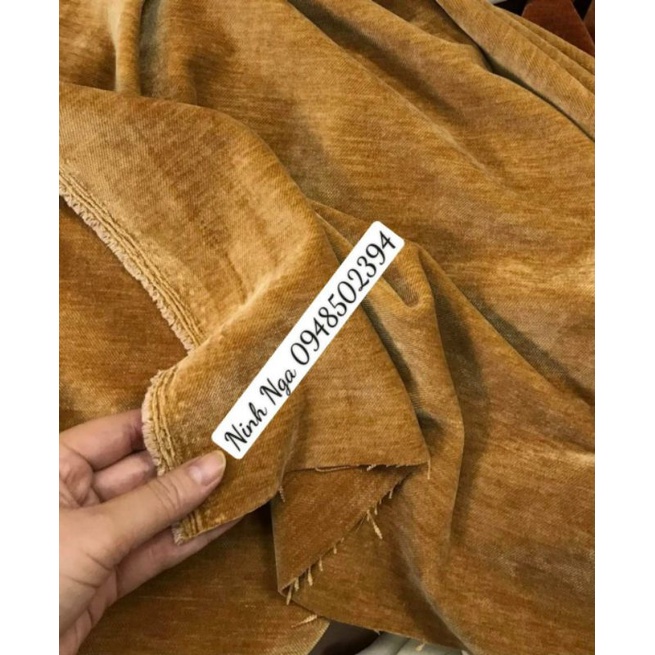 Vải nhung tuyết 2 mặt