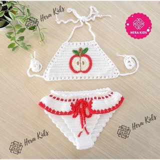 bikini cho bé gái hình trái cây