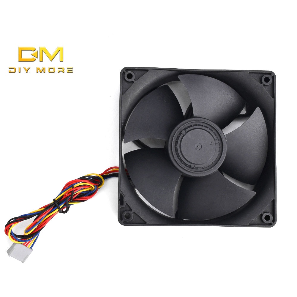 DIYMORE Quạt Tản Nhiệt Bốn / Sáu Quạt Thông Minh 12038 12V 1.65A ant B7 S9 T17